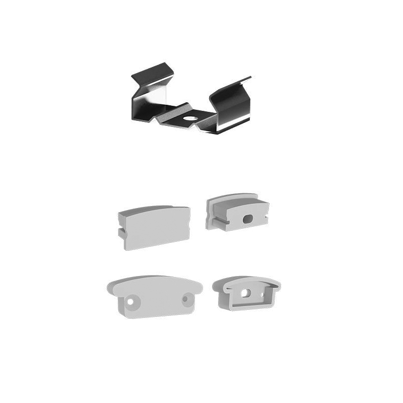 Waterproof Aluminum LED Profile For 12mm LED Strip Lights Waterproof Aluminum LED Profile For 12mm LED Strip Lights